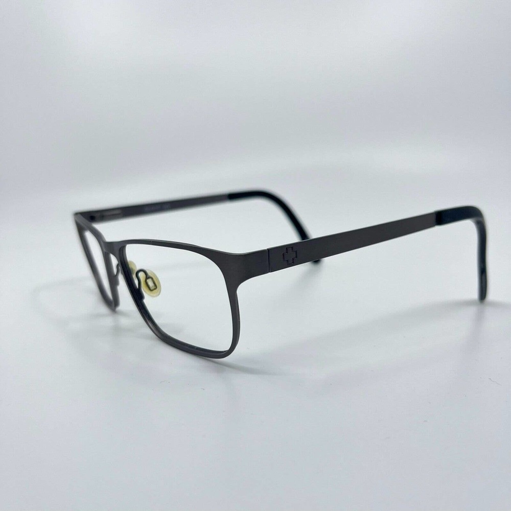 Spy Optic Men's (TATE)‎ eyeglasses frame silver 52-17-145 H6811